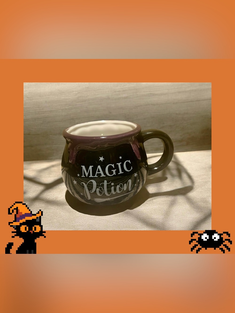 NWT Halloween Cauldron Collectible Mug
